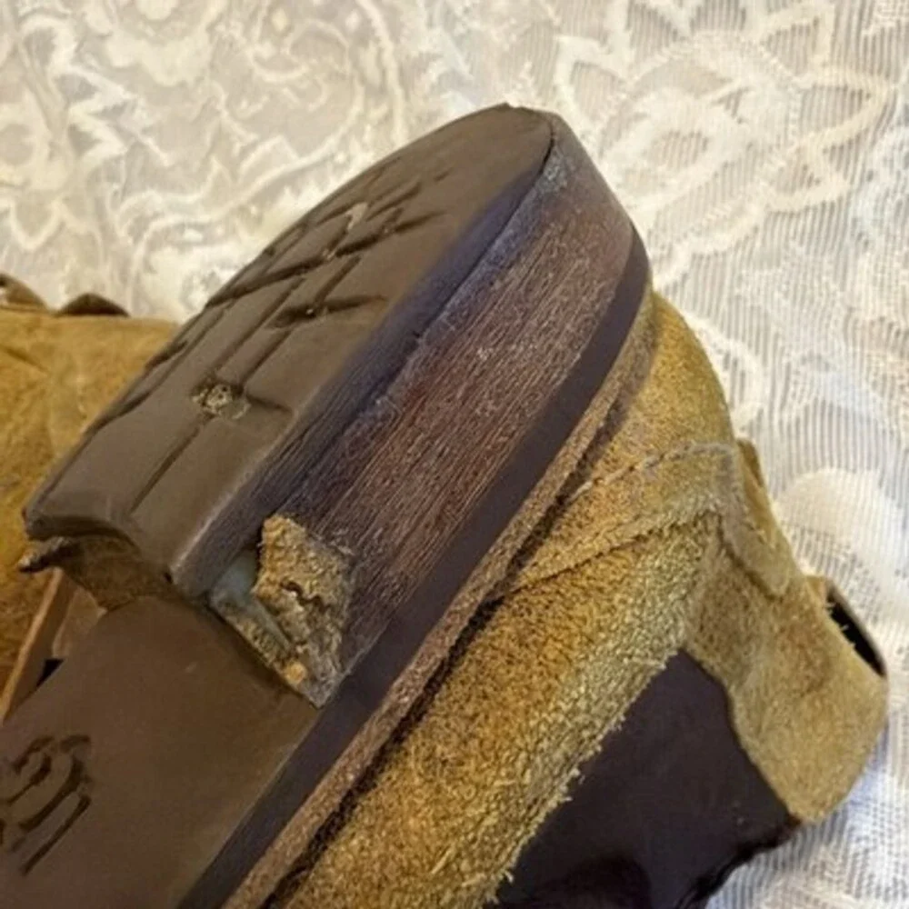 UGG Boots Chelsea Men’s 11 Well Worn. Pics Show Heel Wear. Great Work Boots